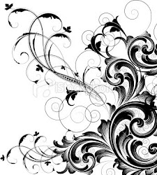 corner scroll intricate vector designs patterns stencils gothic nouveau illustration swirl engraving bunga corak illustrations clip stencil gettyimages scrollwork istockphoto