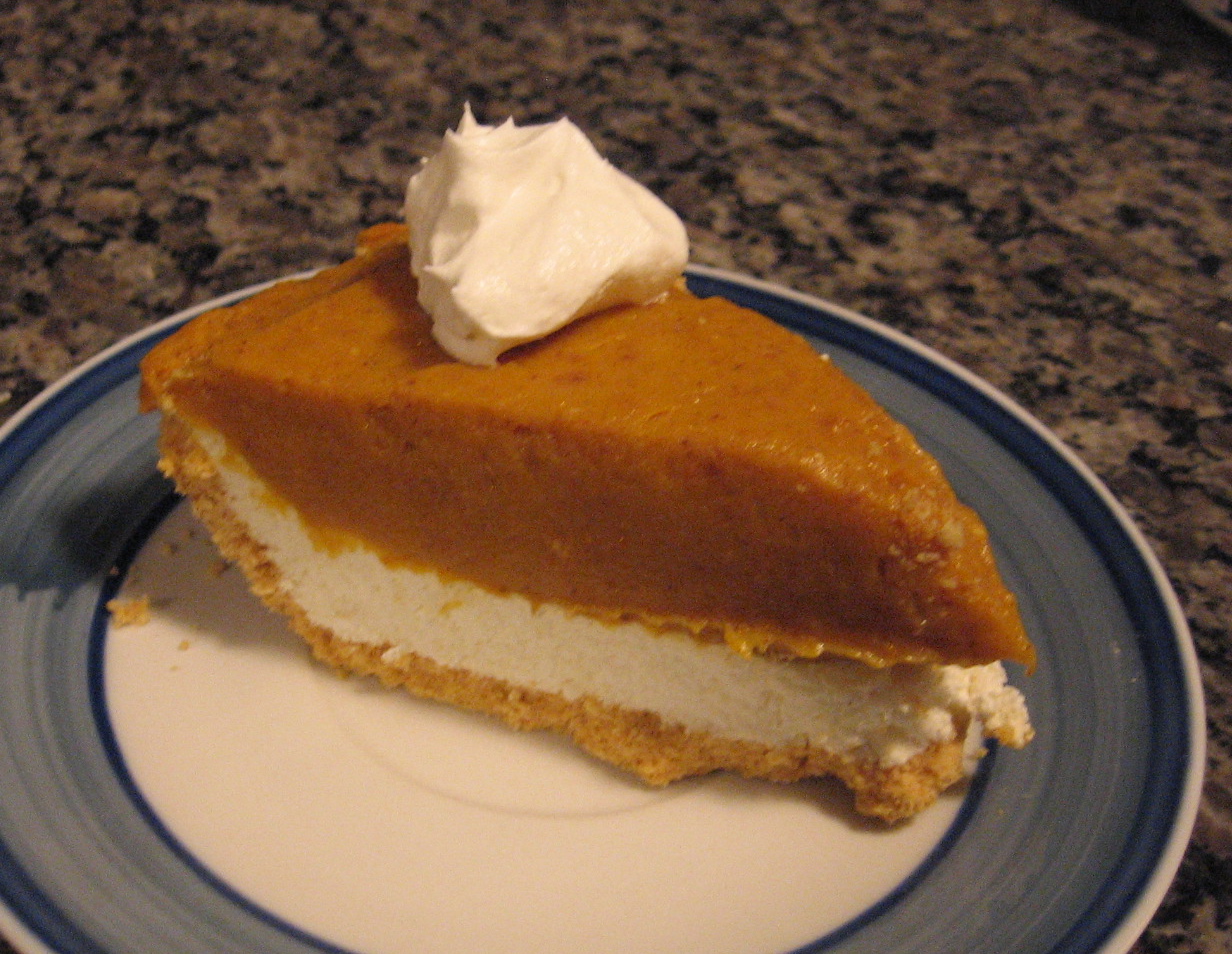 Cooking with mandy double layer pumpkin pie