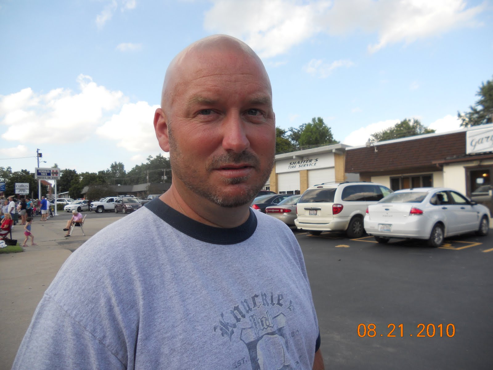 Doug & Brandi Buehrer = Twin Baby Buehrer's Freeburg Illinois Parade