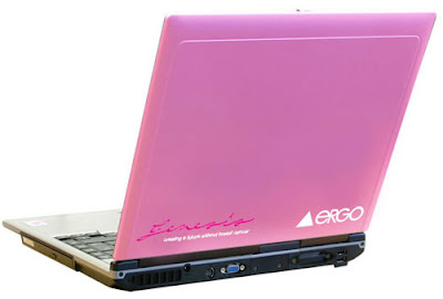 Pink Laptop: Ergo Ensis 211