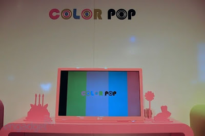 LG Color Pop Monitor Pink