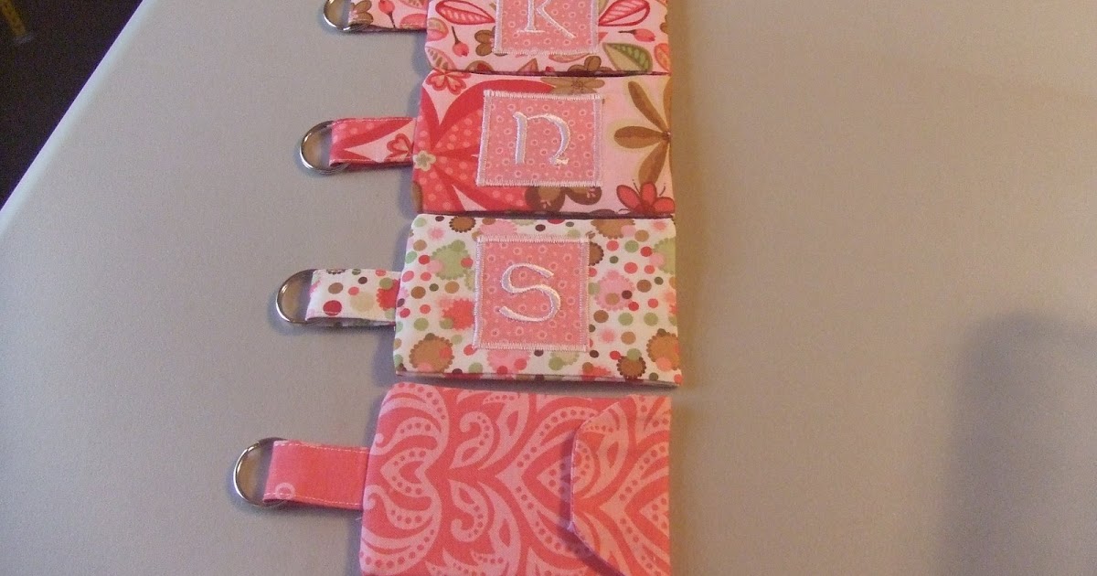 Everythingquilts Fabric Fun Card Holder Key Chain Tutorial
