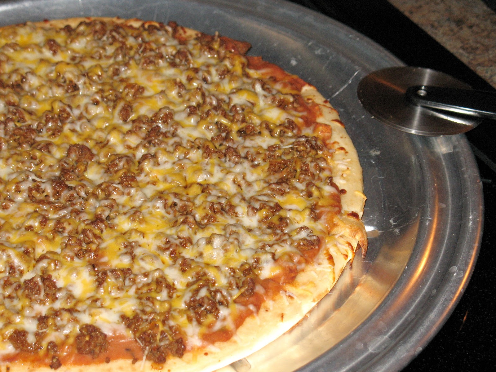 a piece of cake . . . Mexican Pizza