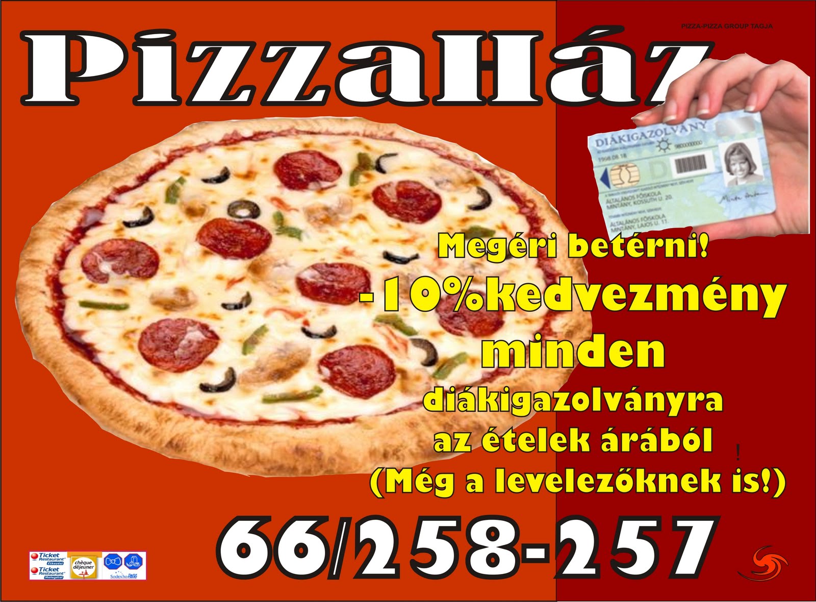 pizzaház