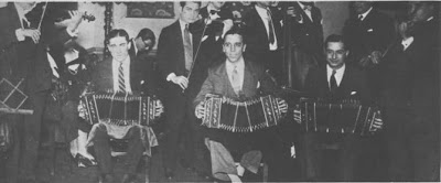 Osvaldo Fresedo con su orquesta en 1934