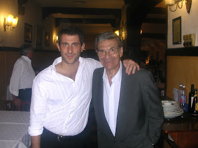 Pablo Mainetti con Leopoldo Federico
