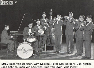 Dutch Swing College Band in 1950
