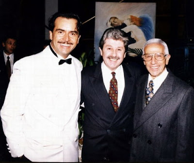 Ernesto Franco con Fernando Soler y Julio Ressia  