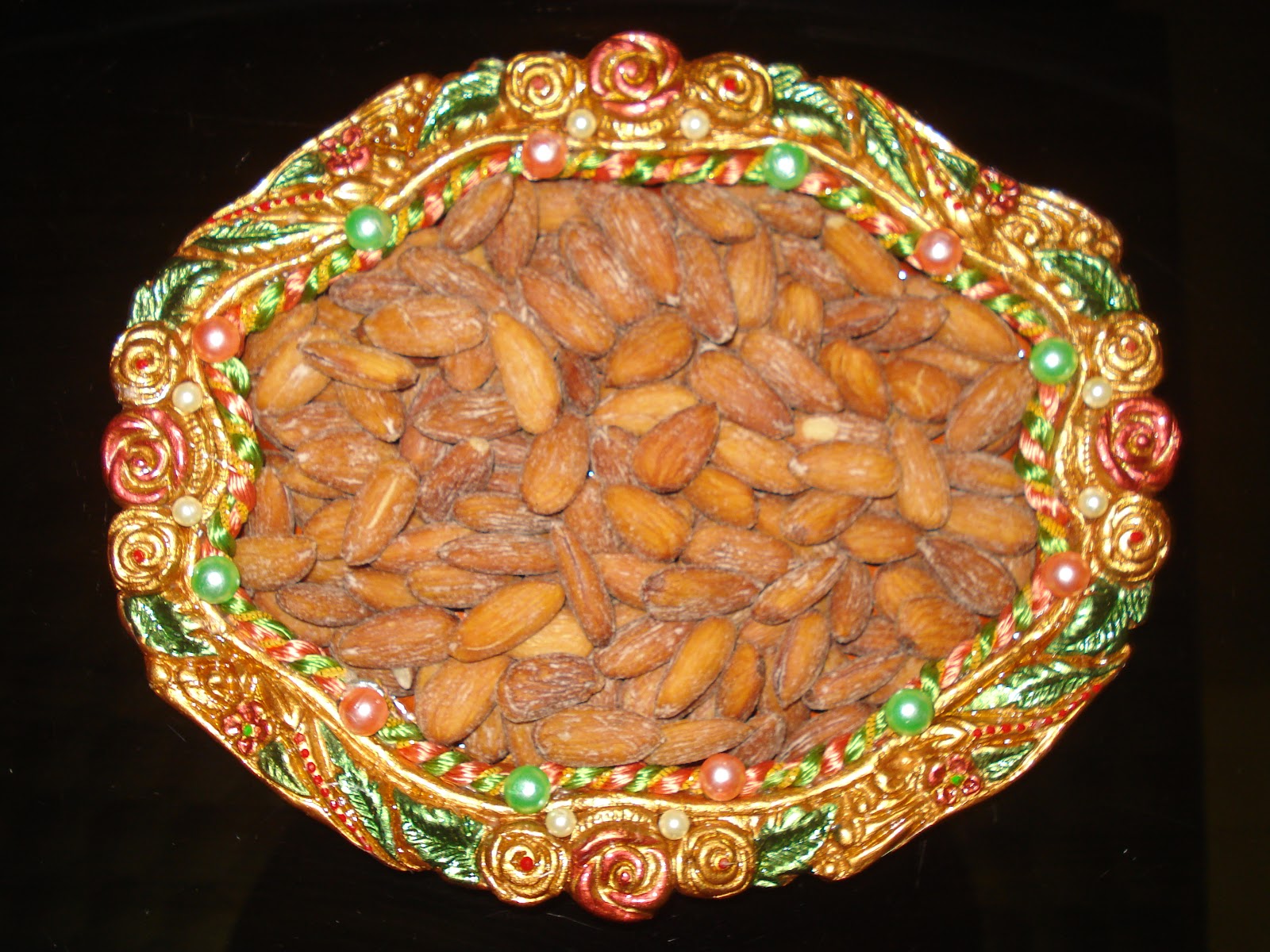 Rose n Wrap Dry Fruit Packing Tray