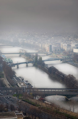 Vista sobre el Sena en Paris