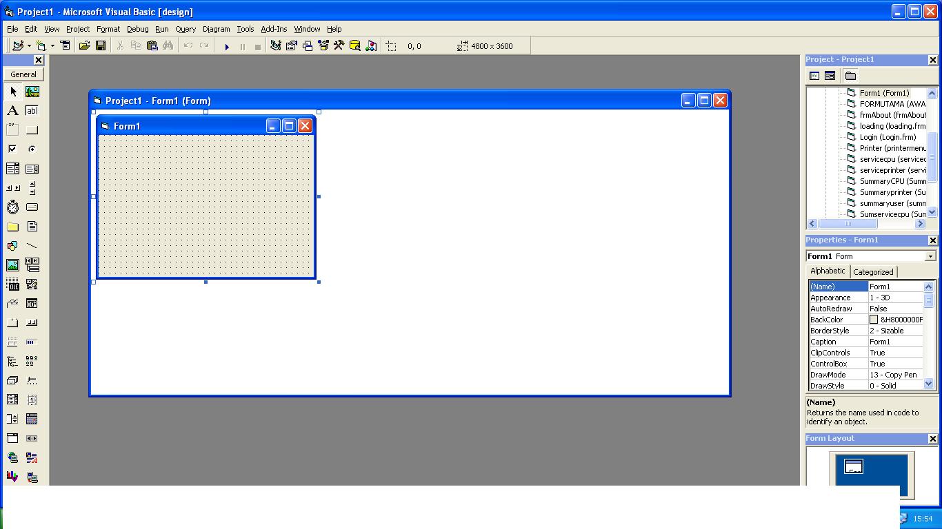 Ilmu komputer Visual Basic 6.0