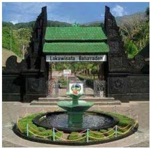 Potret Jejak Kaki di Taman Wisata Baturaden