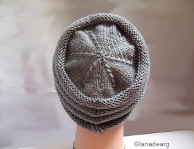 Knitting pattern in PDF beanie hat