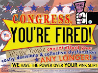 With only an 11% Approval, It's time to give Congress its well-earned PINK SLIP!