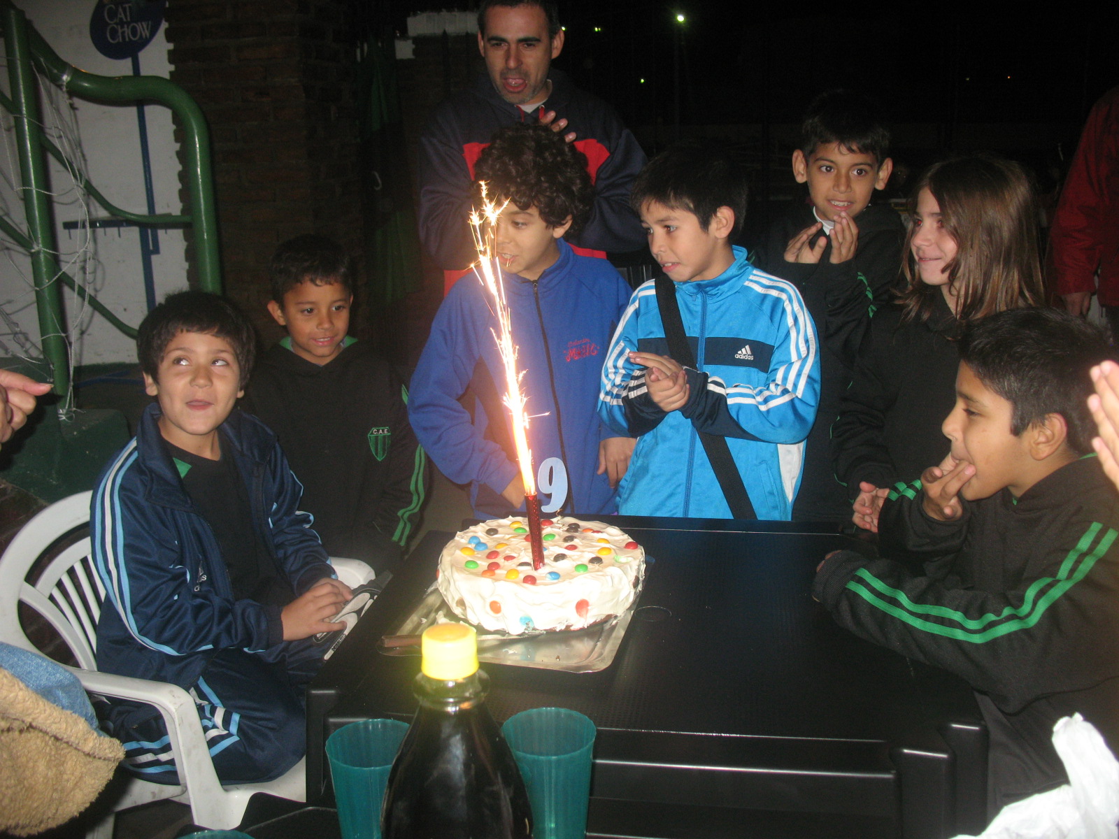 CAE FUTBOL INFANTIL FELIZ CUMPLE NICO