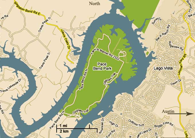 LagoVista LakeTravis Map 