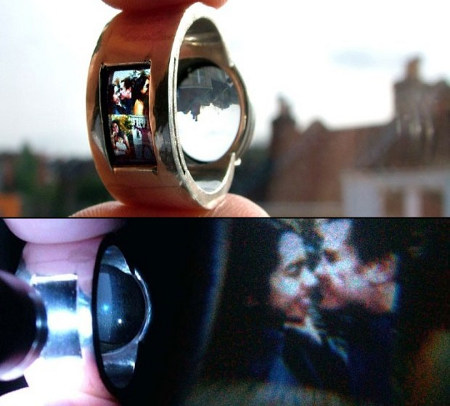 Ring She'll Projector GEEKOUT: Portrait Projecting Ring~