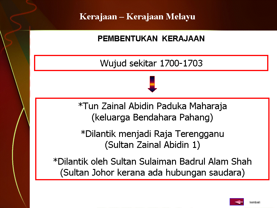 .sejarah tingkatan 1: Pembentukan Kerajaan