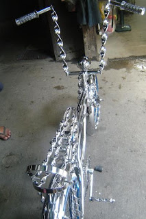 lowrider bike twisted frame