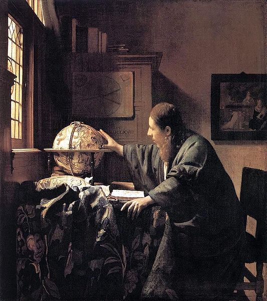 VERMEER  "L'Astronome"