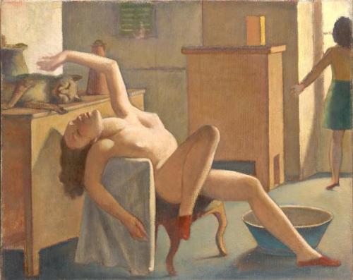 BALTHUS  " Le Nu au Chat "