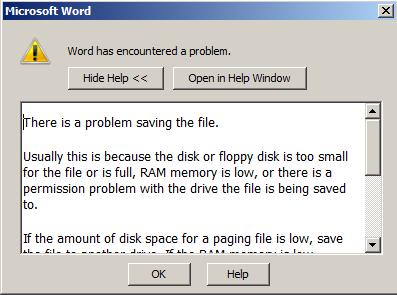 Tek! Talk by Adel Aboulhuda: How to Fix "Word experienced an error ...