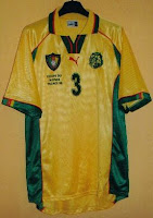 Football teams shirt and kits fan: Cameroon World Cup 1998 team kits ...