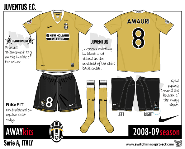 Juventus+2008-09+Away