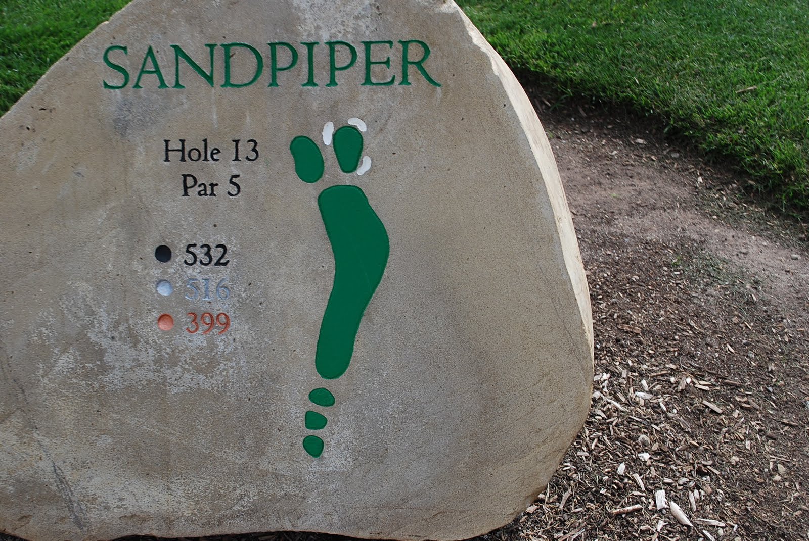 Twilight Golfer: Sandpiper Golf Course Santa Barbara