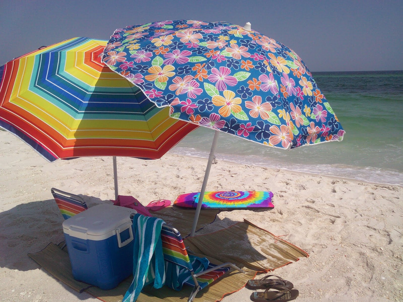 Views from the Beach Beach Umbrellas