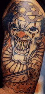 Killer Clown Tattoos