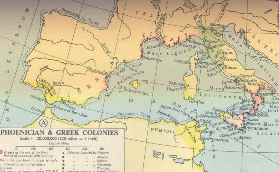 Quotidiano Honebu di Storia e Archeologia Fenici, 1° parte di 3