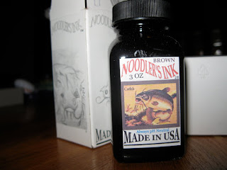 Review : Noodlers Standard Brown Fountain Pen Ink