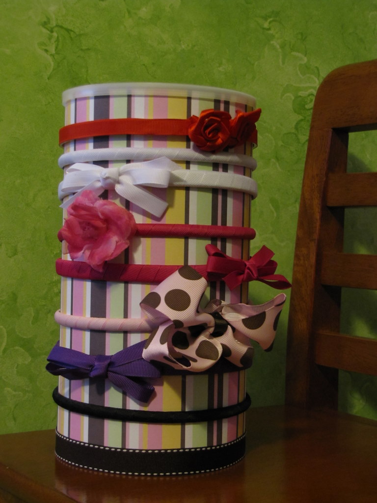 {creative cents} headband storage...