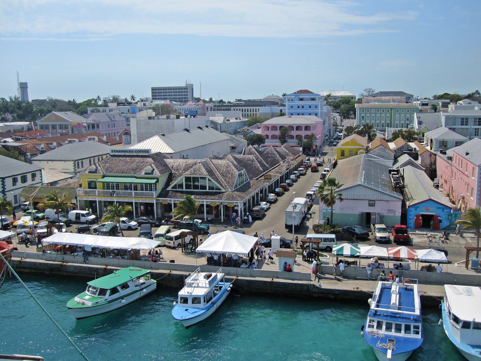 A Prentice on a Ship Nassau, Bahamas arrival.