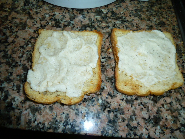 Cosas Mías - Noentrobcap: HOY RECETA SENCILLA: TOSTADAS DE CLARA Y