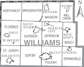 Williams County, Ohio Townships