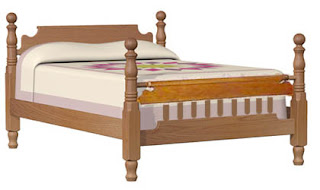 wood bed designs price