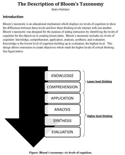 Process description example image