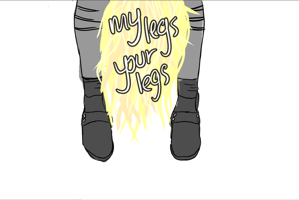 my legs your legs