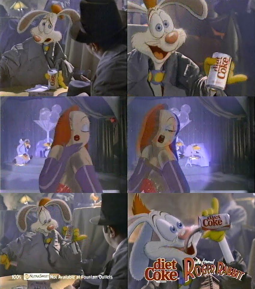 A Jessica Rabbit Site Jessica Rabbit Diet Coke Commercial