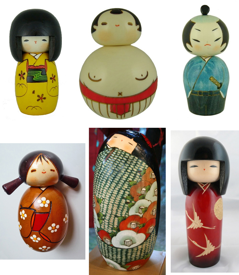 The Art of Children's Picture Books Kokeshi Dolls