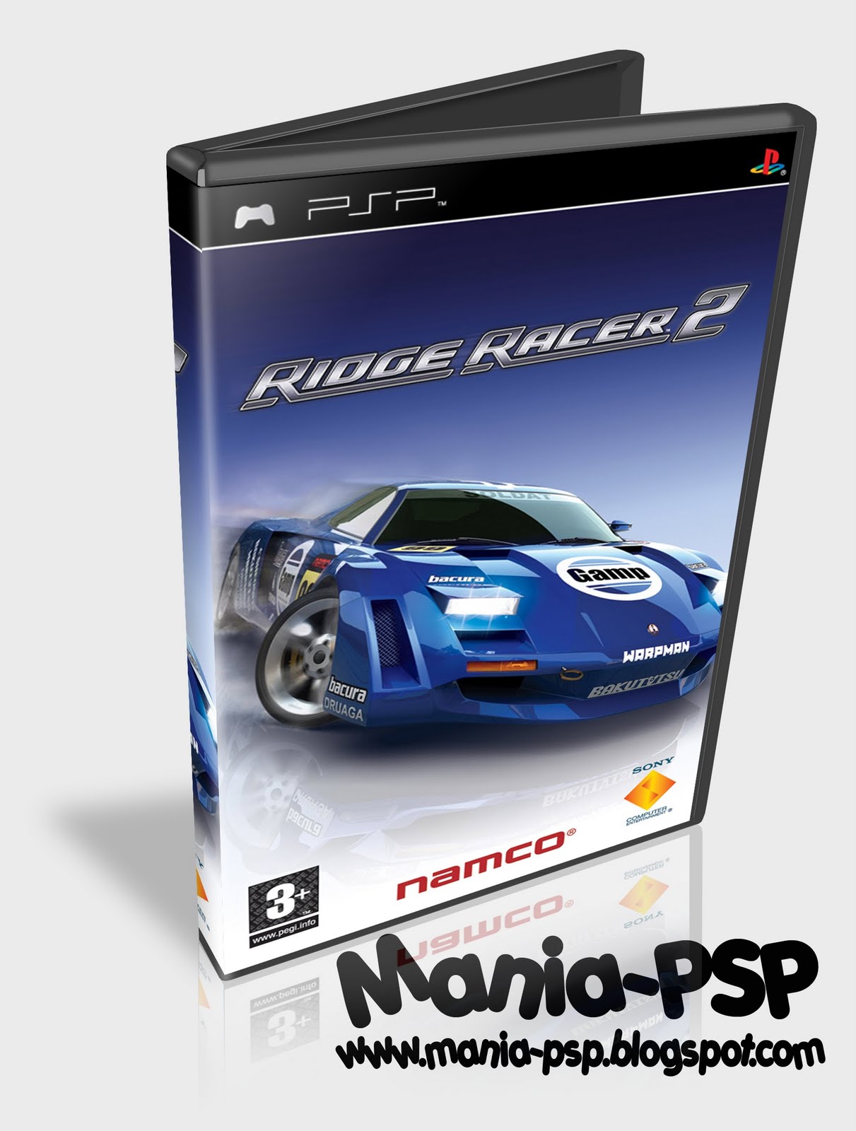 Ridge Racer 2 ( Sony Playstation Portable, PSP) 2006 Namco Complet