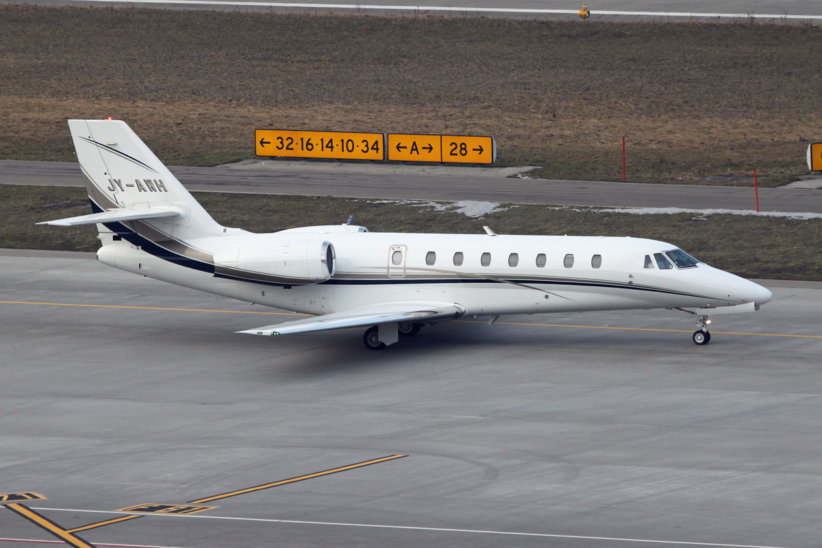 Planes and Trains Planes 2011 JYAWH / Cessna 680