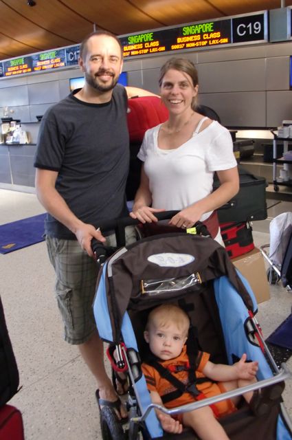 at LAX