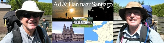 Ad en Han naar Santiago..