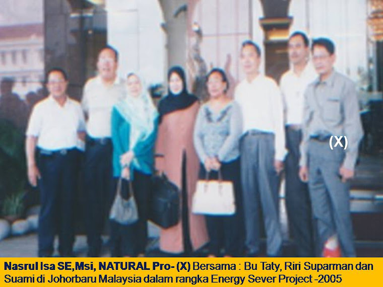 Nasrul Isa SE.Msi, NATURAL Pro./AA Plus,  dengan Para Pakar di Johor Baru, Malaysia