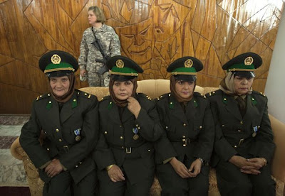 Female Police Women in Afghanistan - photo props