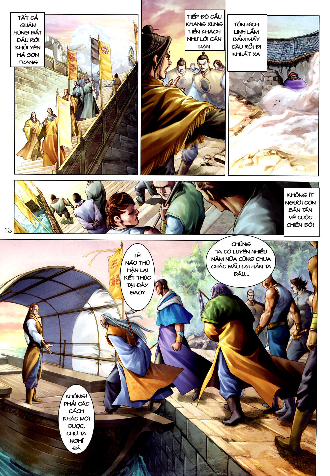 Thần Chưởng Long Kiếm Phi chap 18