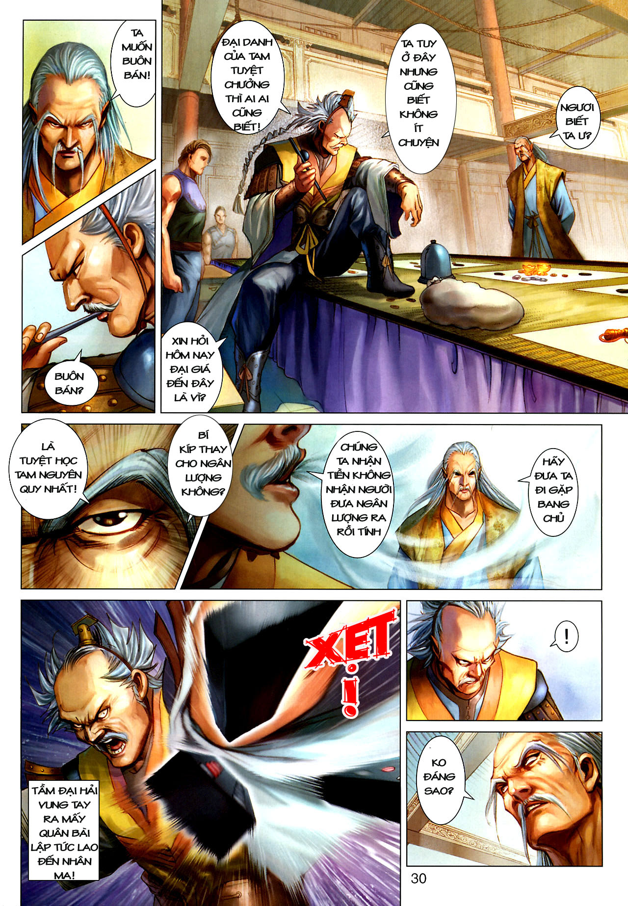 Thần Chưởng Long Kiếm Phi chap 19